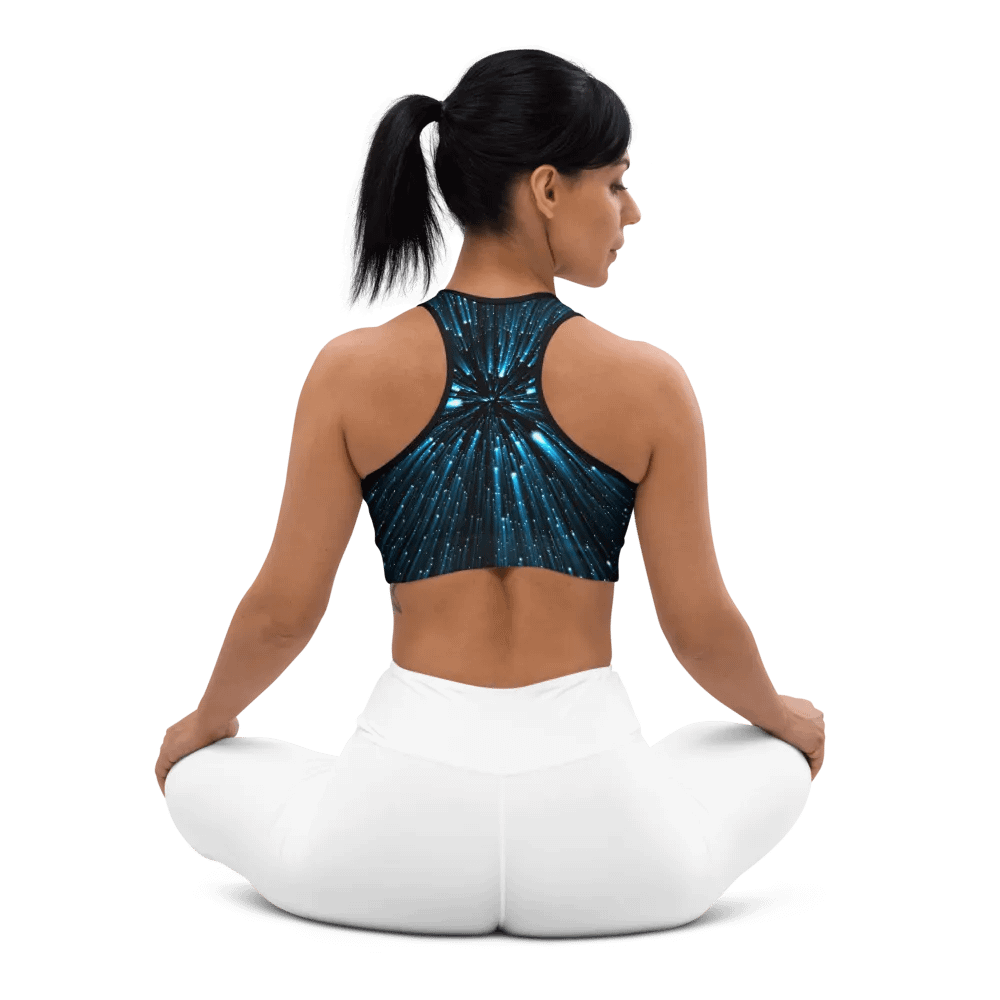 Hyperspace Journey Padded Sports Bra product image (9)