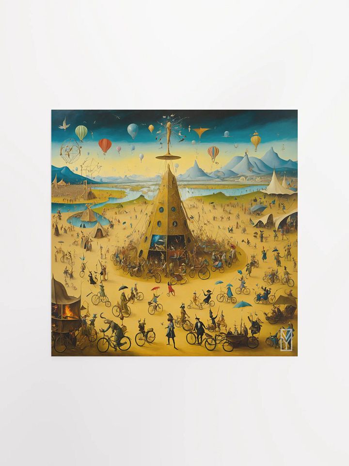 Poster Chaos of the Festival: Surreal Interpretation product image (1)