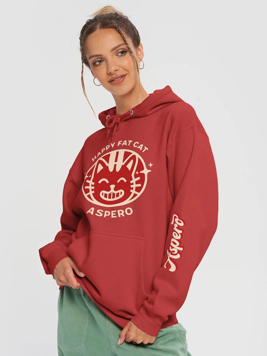 Crimson Cursive Statement Hoodie product image (31)