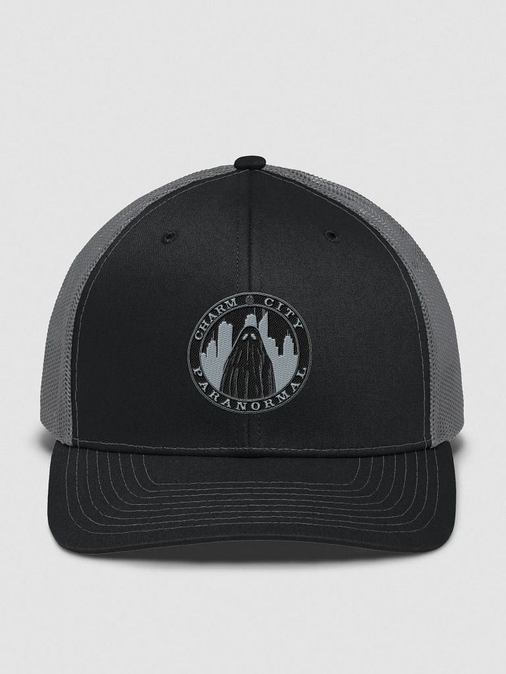 Charm City Paranormal Badge Embroidered Trucker Hat product image (1)
