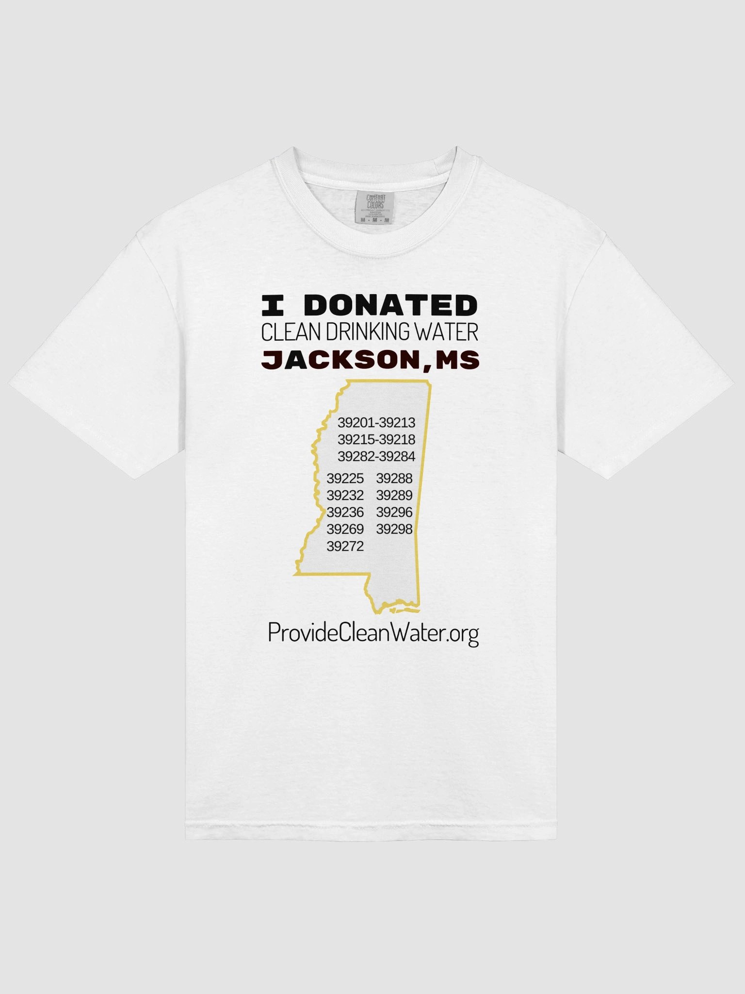 I Donated Jackson, MS T-Shirt product image (3)