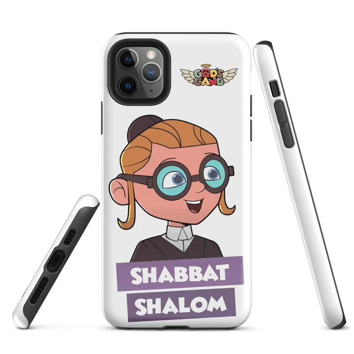 Shabbat Shalom | God’s Gang iPhone Case product image (1)