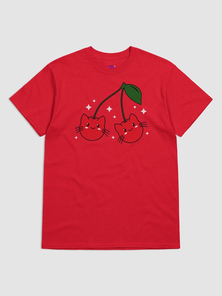 Cute Cherry Cats Tee product image (49)