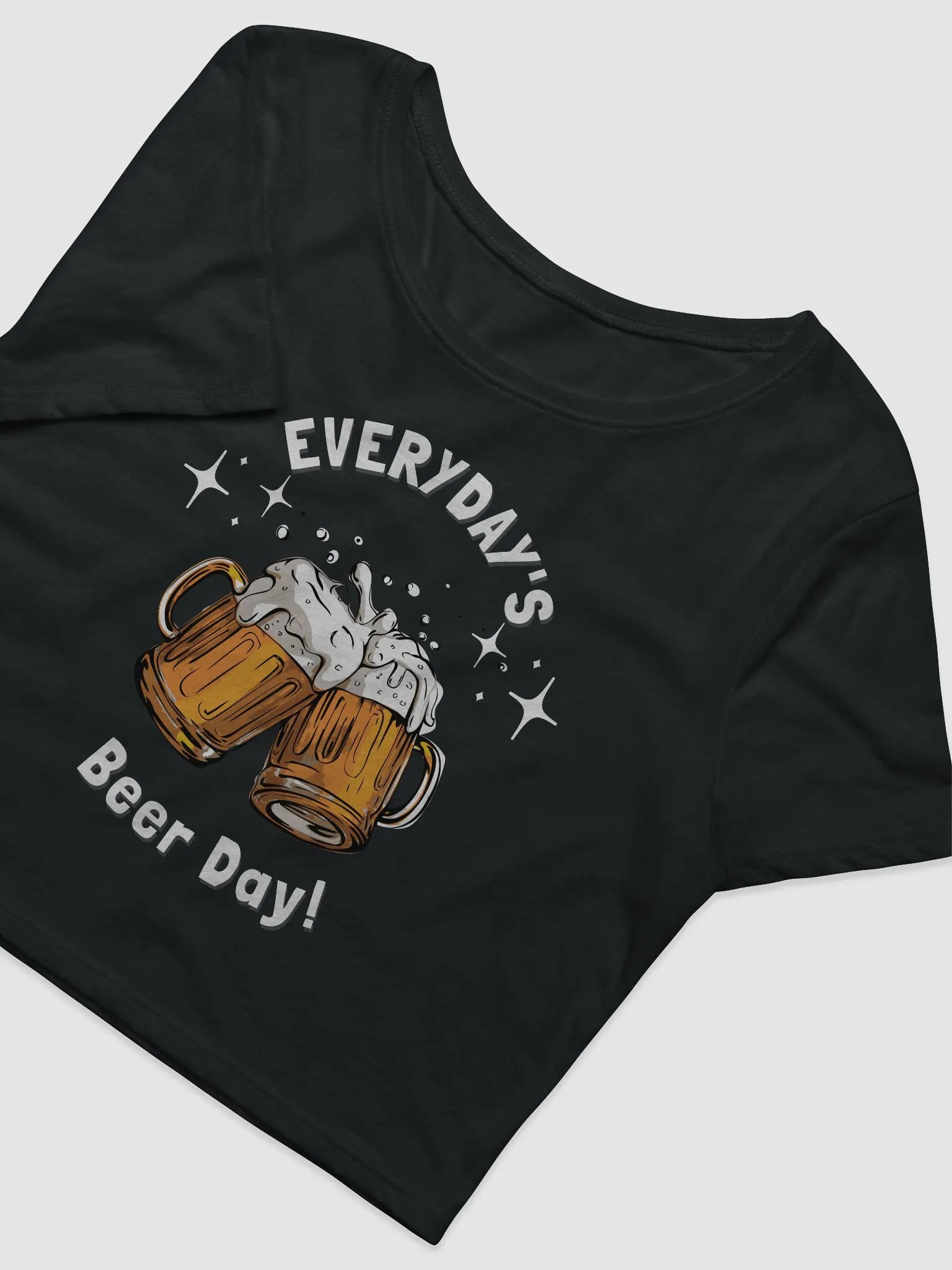 Beer Day Women's Crop Tee product image (3)