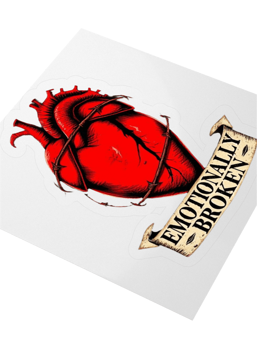 Emotionally Broken Stickers product image (9)