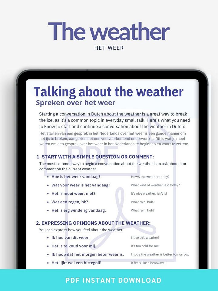 Talking a bout the weather product image (1)