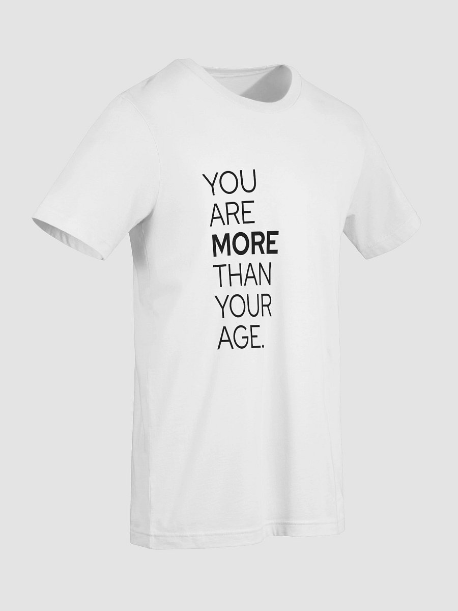 MTYA White T/Black Letters product image (9)