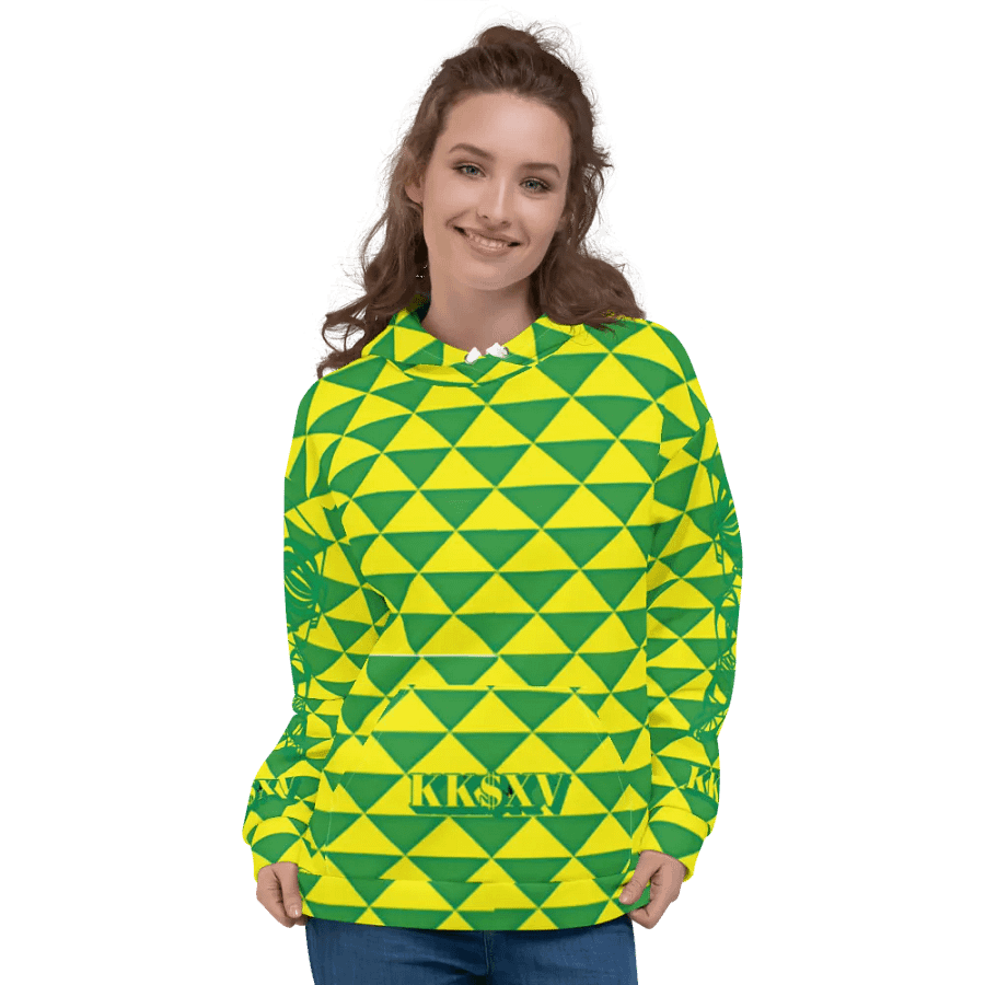 Geometric Fusion Unisex TIKI Hoodie product image (3)