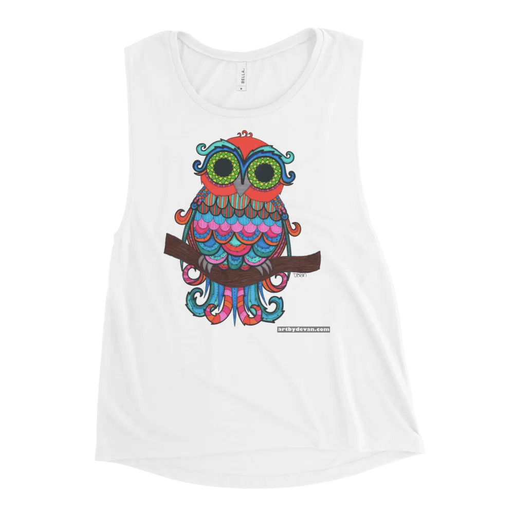 Ms. Owl Tank Top product image (2)