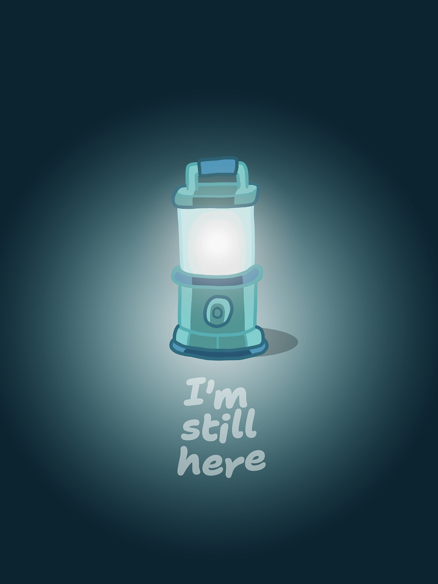 "I'm Still Here" — Phone Wallpaper product image (1)