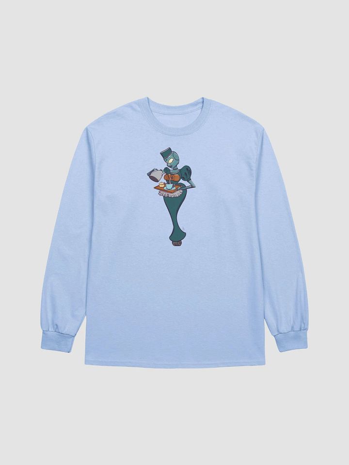 Robot Tea Service Longsleeve T-shirt product image (4)