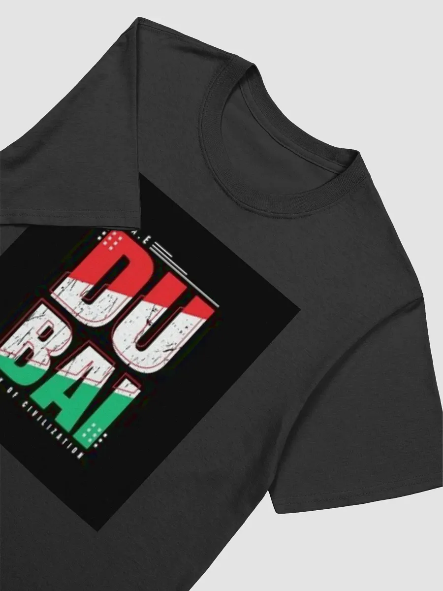 Man T-Shirt Red Green Unisex Softstyle T-Shirt product image (3)