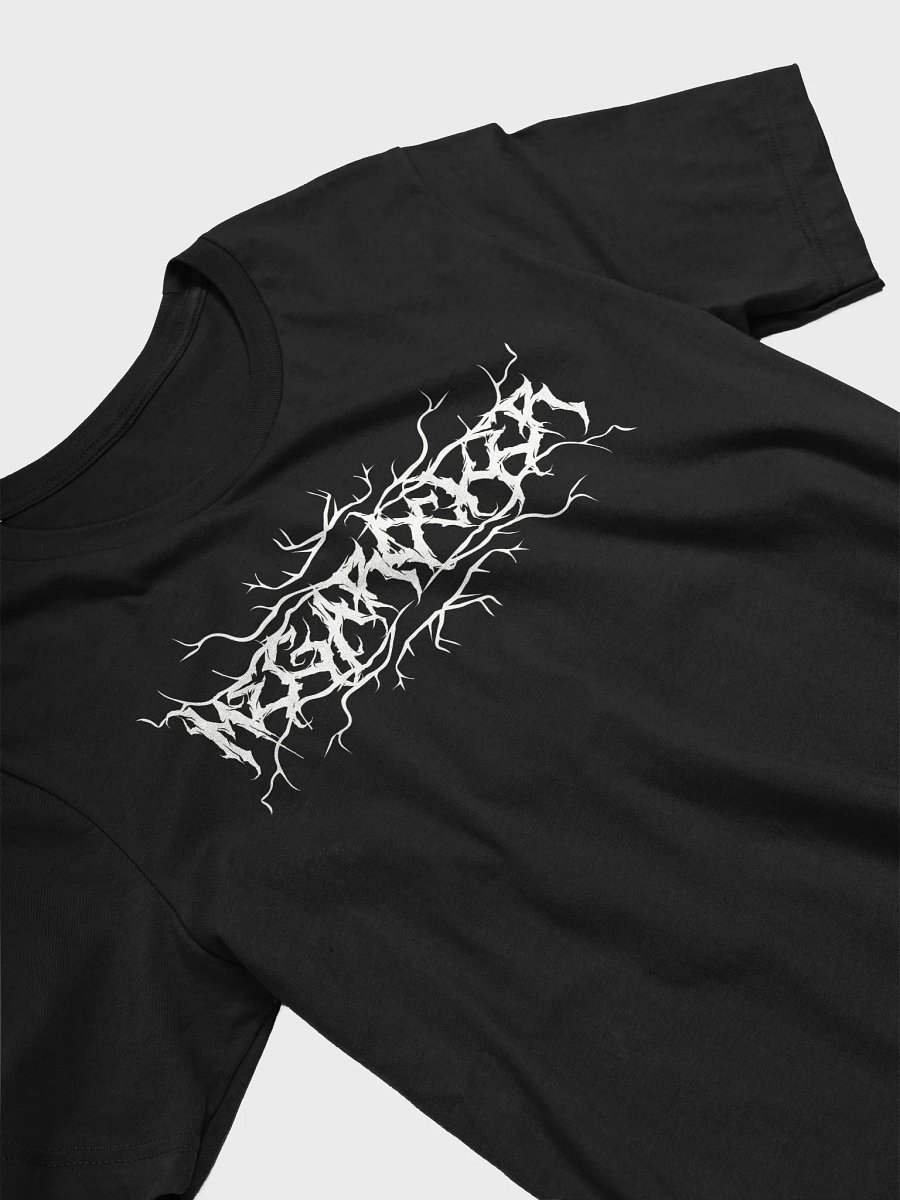 MegaRocker White Death Metal Logo Tee product image (3)