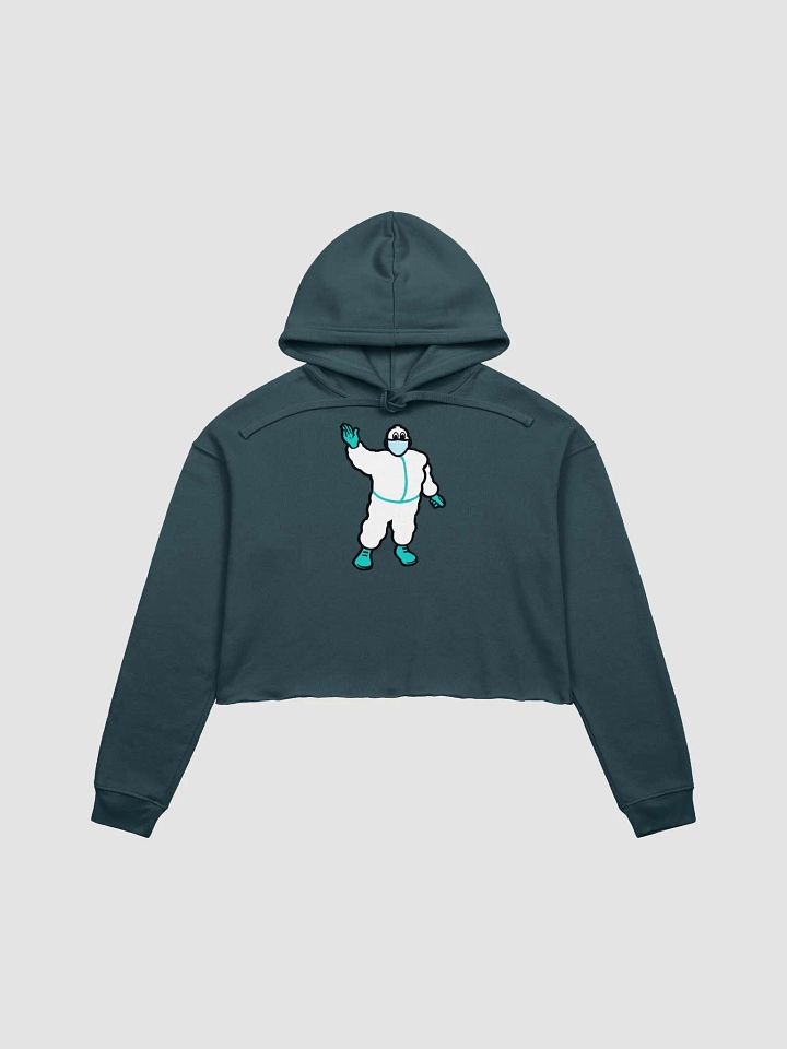 Dr Bibendum Bella+Canvas Fleece Crop Hoodie product image (1)