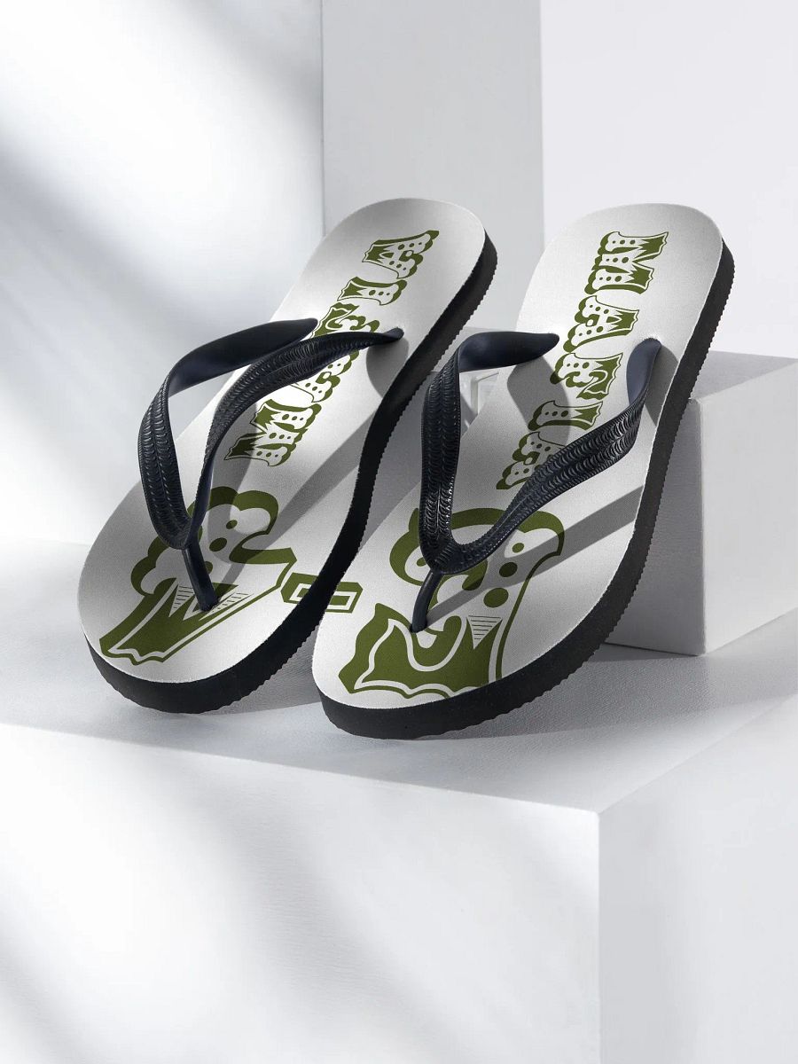 Artistic Numerical Connection Flip-Flops product image (1)