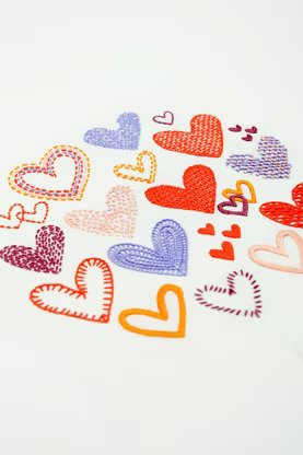 Visible Mending Hearts Embroidery Pattern - PAT2000_2