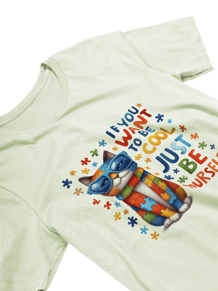 Puzzling Cool Cat T-Shirt product image (2)