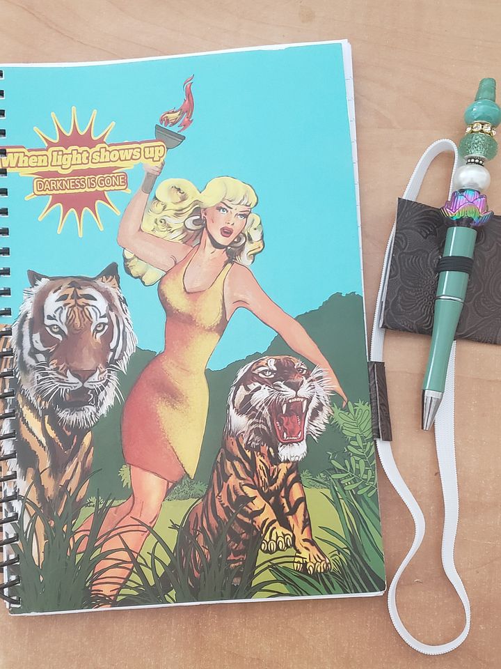 When Light Shows Up Note Book | Warrior Prayer Journal For Woman 👑 product image (1)