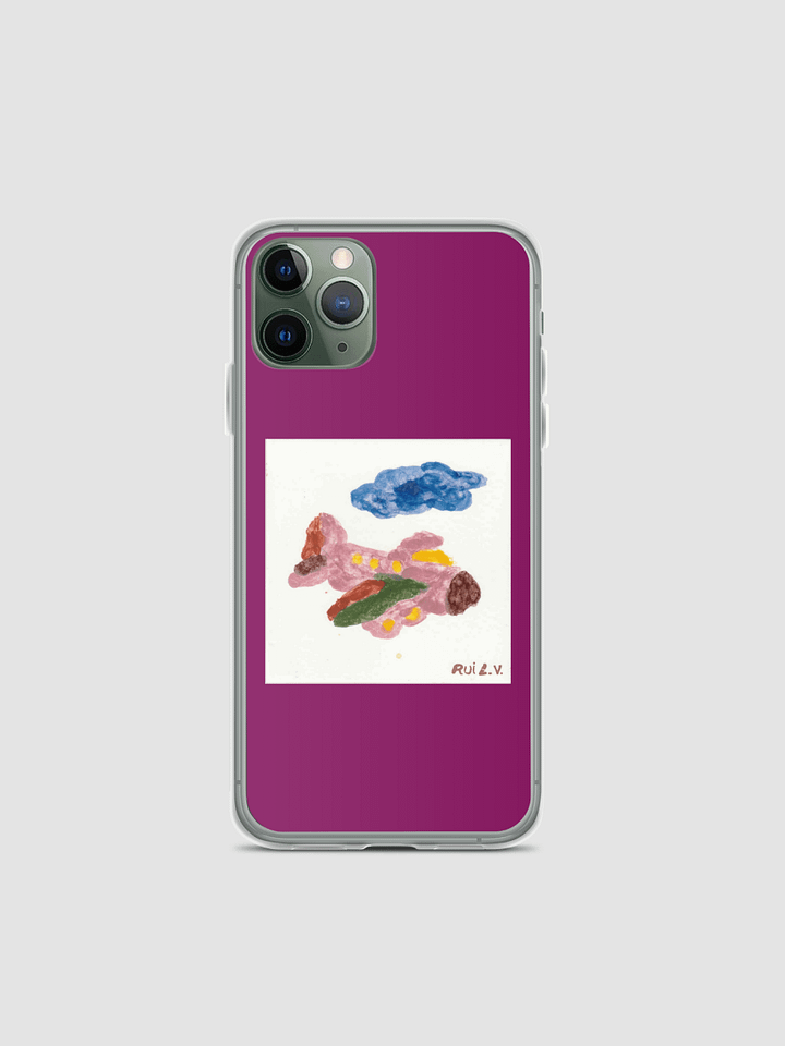 Kid Airplane (iPhone Clear Case) product image (2)