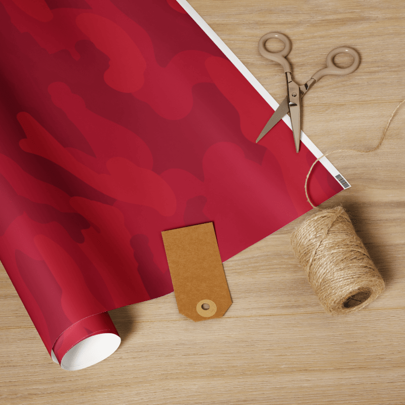 HONORUSVETS - RED WRAPPING PAPER product image (1)