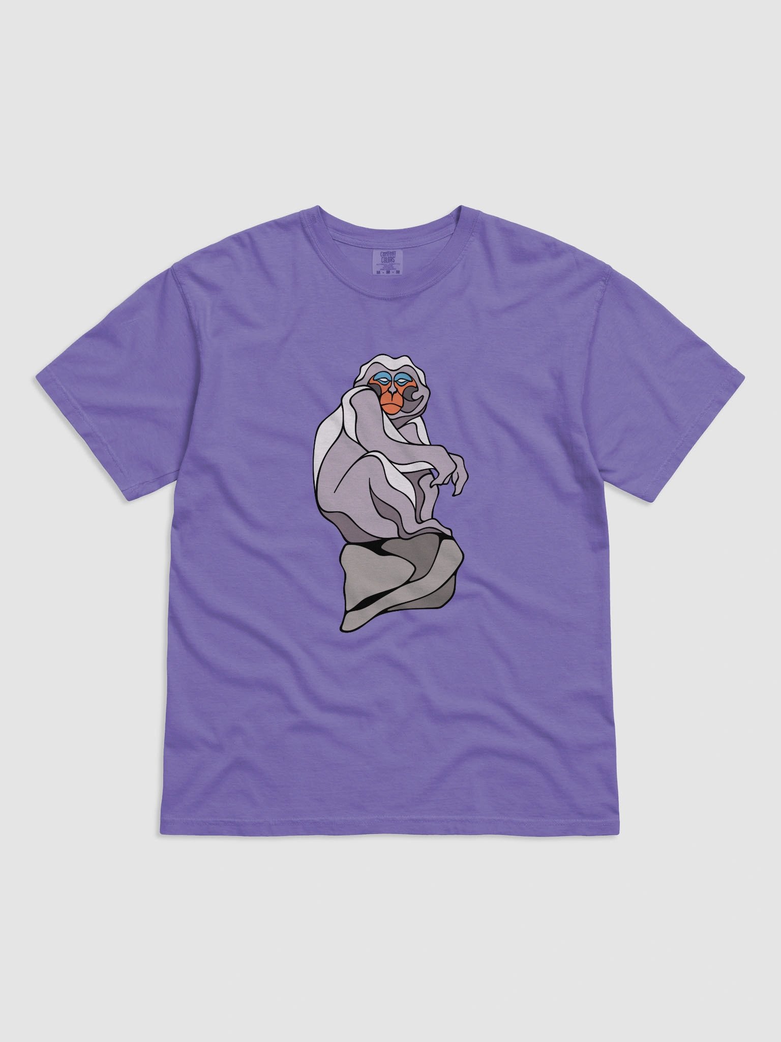 Haughty Macaque Unisex T-shirt product image (1)