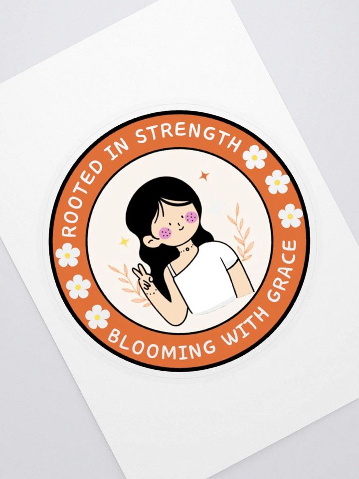 Rooted in Strength Sticker Sheet product image (1)