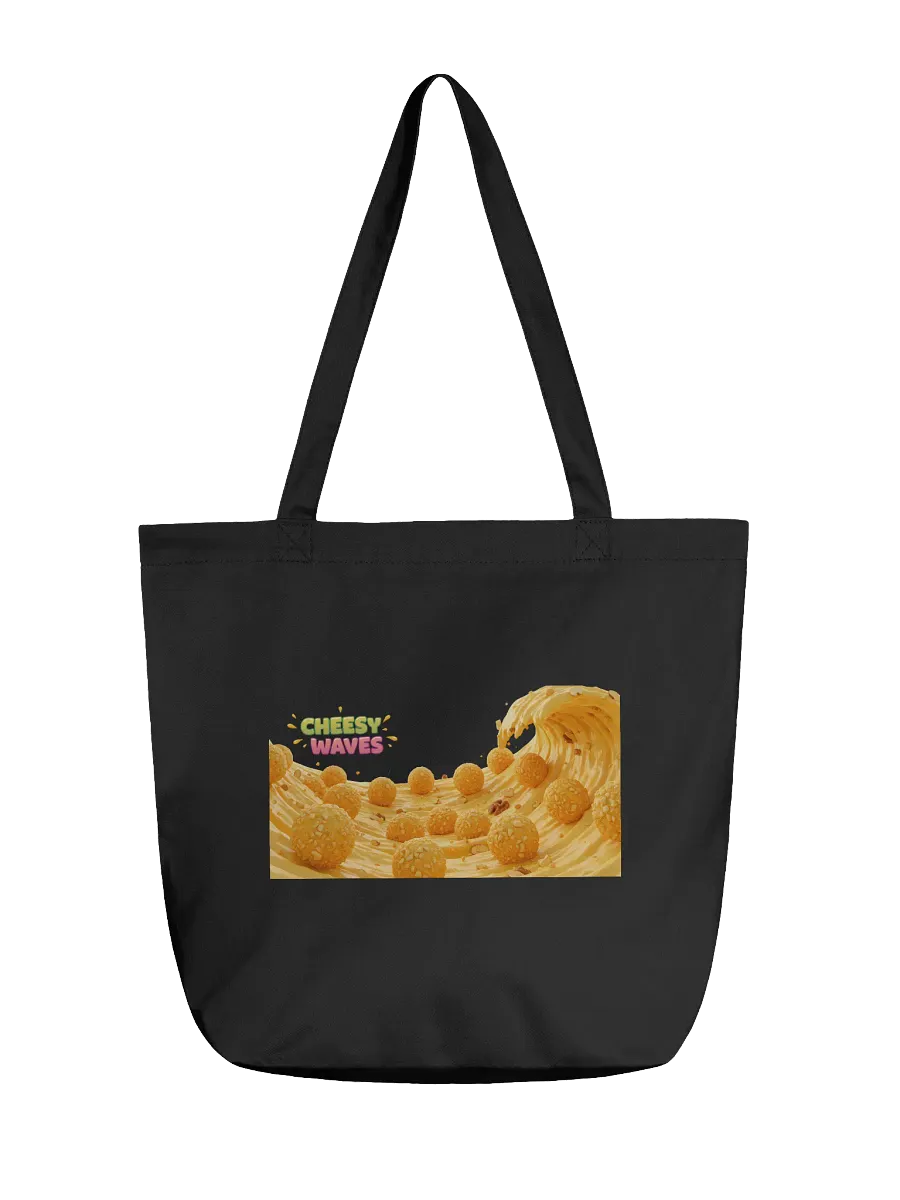 Golden Cheesy Waves Tote Bag product image (1)