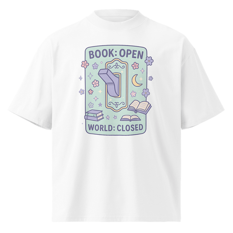 Book Lover Organic T-Shirt product image (1)