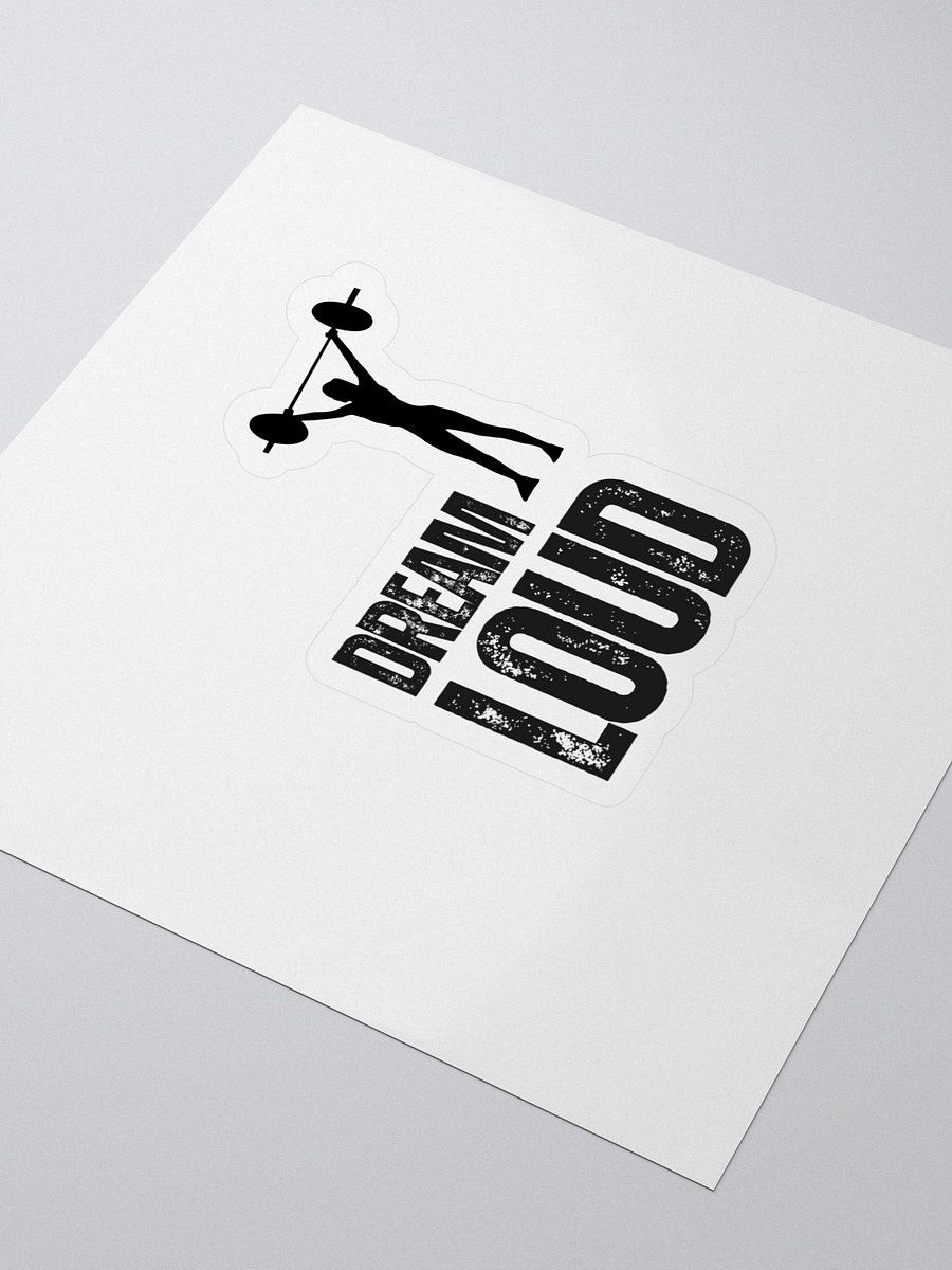 Dream Loud - Woman Lifting - Sticker product image (3)