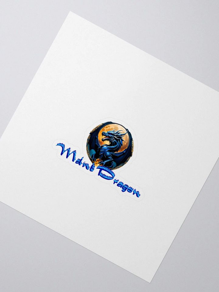 MdntDragon Logo sticker product image (2)