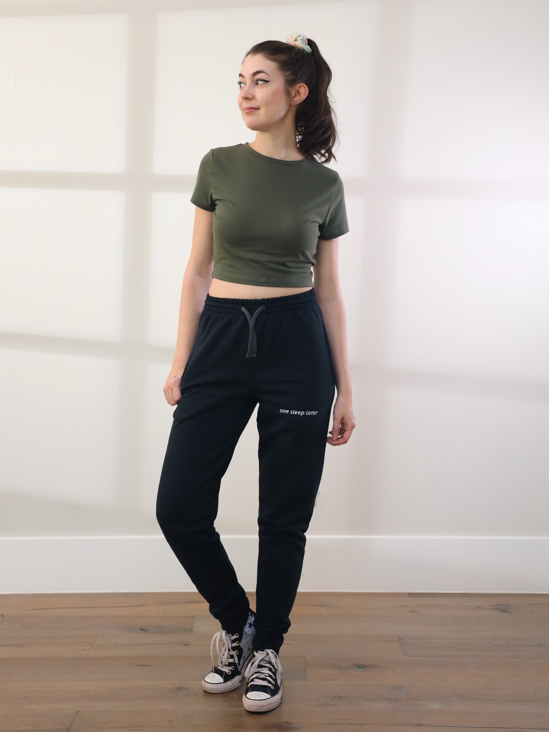 One Sleep Later Embroidered Joggers product image (4)