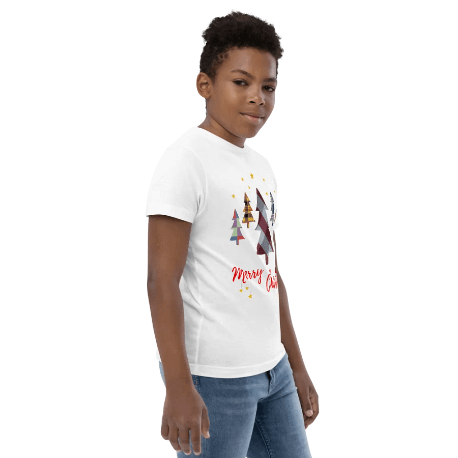 Happy Holidays in Christmas Youth Jersey T-Shirt product image (19)