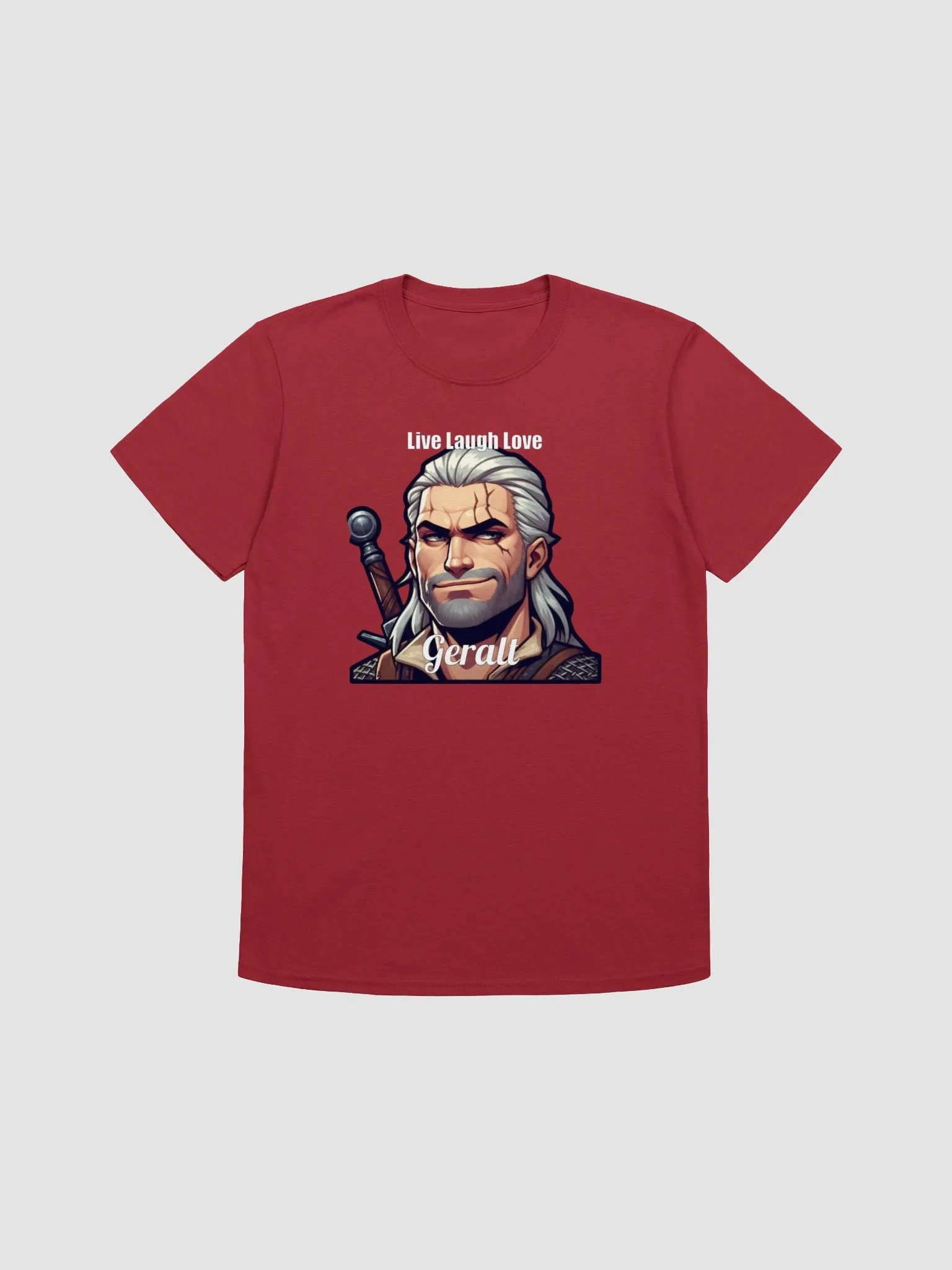 Live Laugh Love Geralt Shirt product image (1)