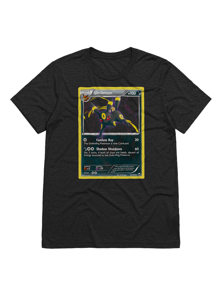 Umbreon TCG T-shirt product image (1)