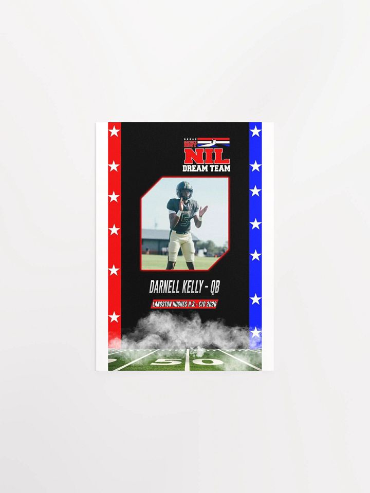 Darnell Kelly Nationsbest NIL Dream Team Print product image (2)