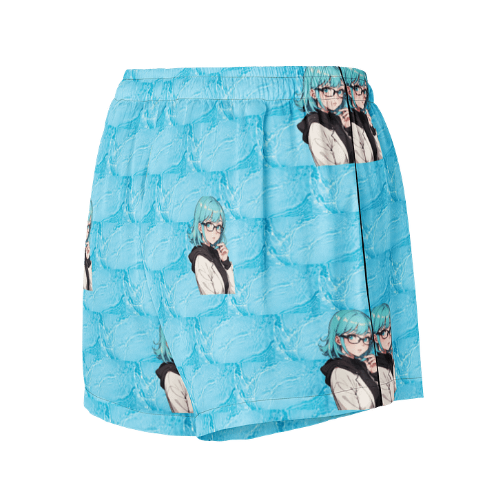 (Aqua WAIFU) K Women's Pajama Shorts product image (2)