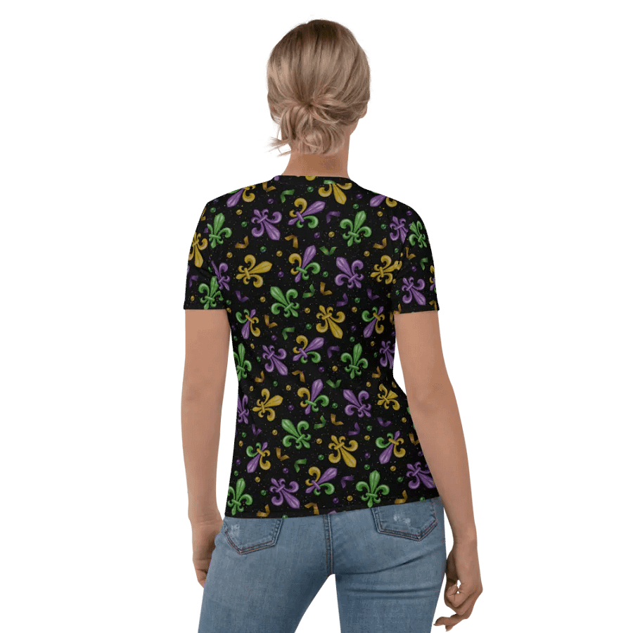 Mardi Gra All Over Print T-shirt product image (5)