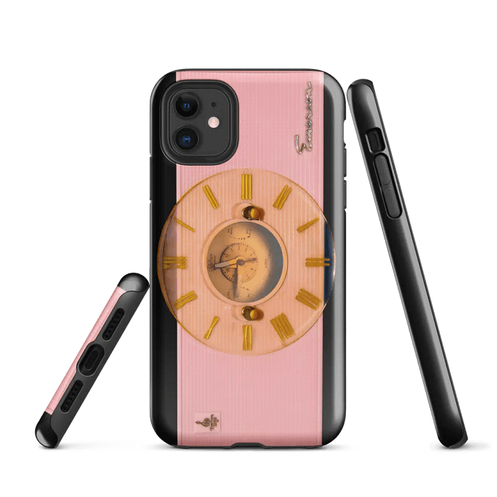 Pretty in Pink Clock Radio iPhone® Tough Case product image (1)