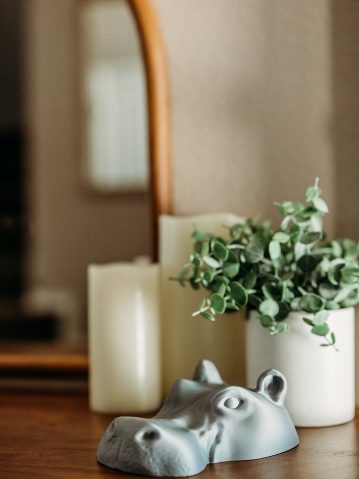 Laying Hutto Hippo Head - XL product image (2)
