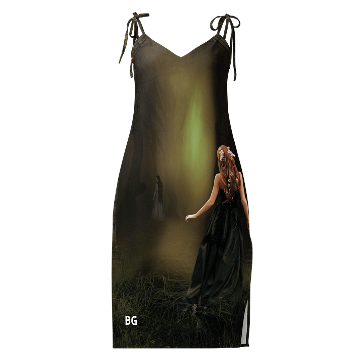 'Elven Stories - Blinded By The Light' Chiffon Slip Dress product image (1)
