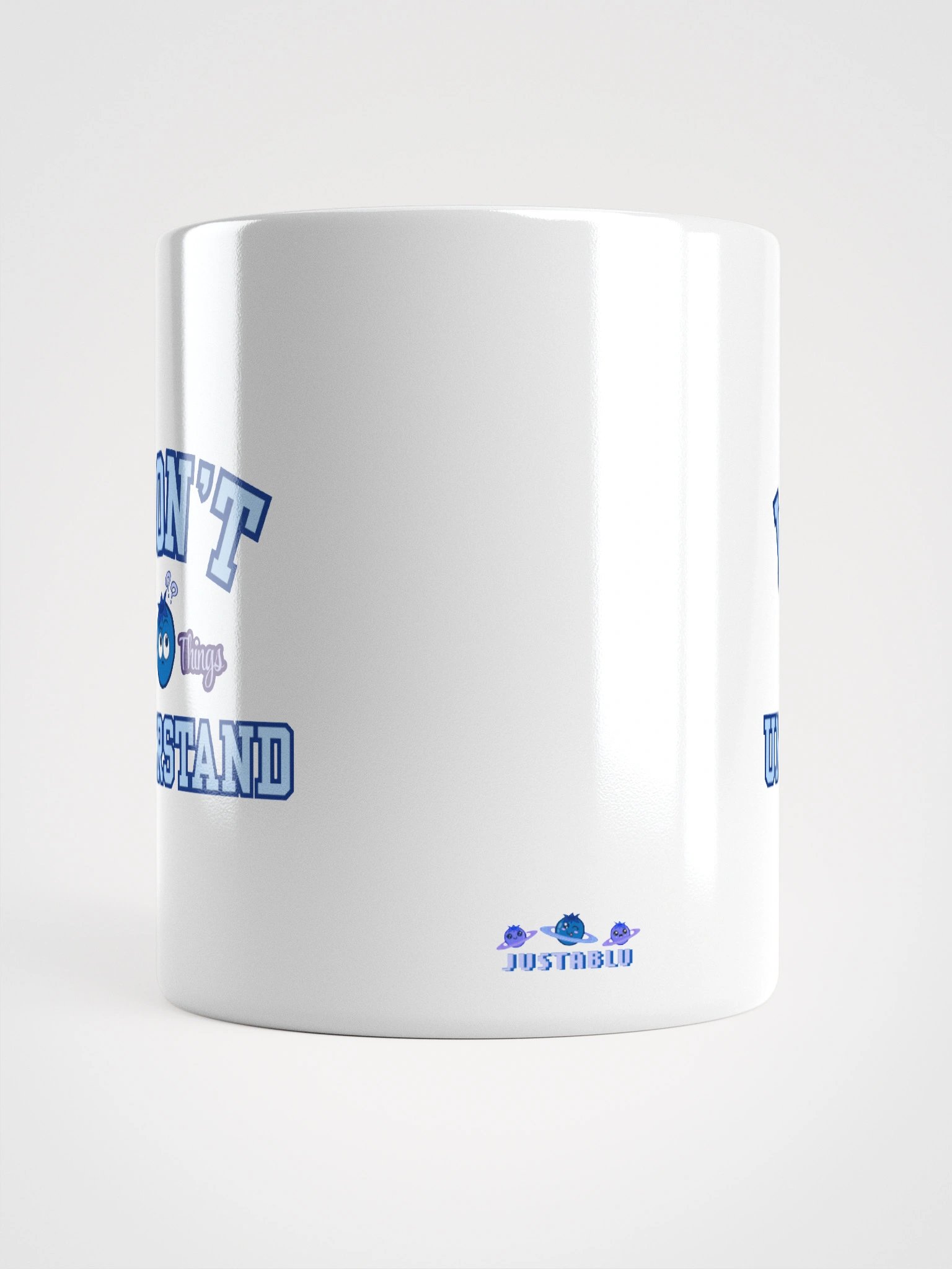 "I Don't Understand" Solid Mug - WHITE product image (5)