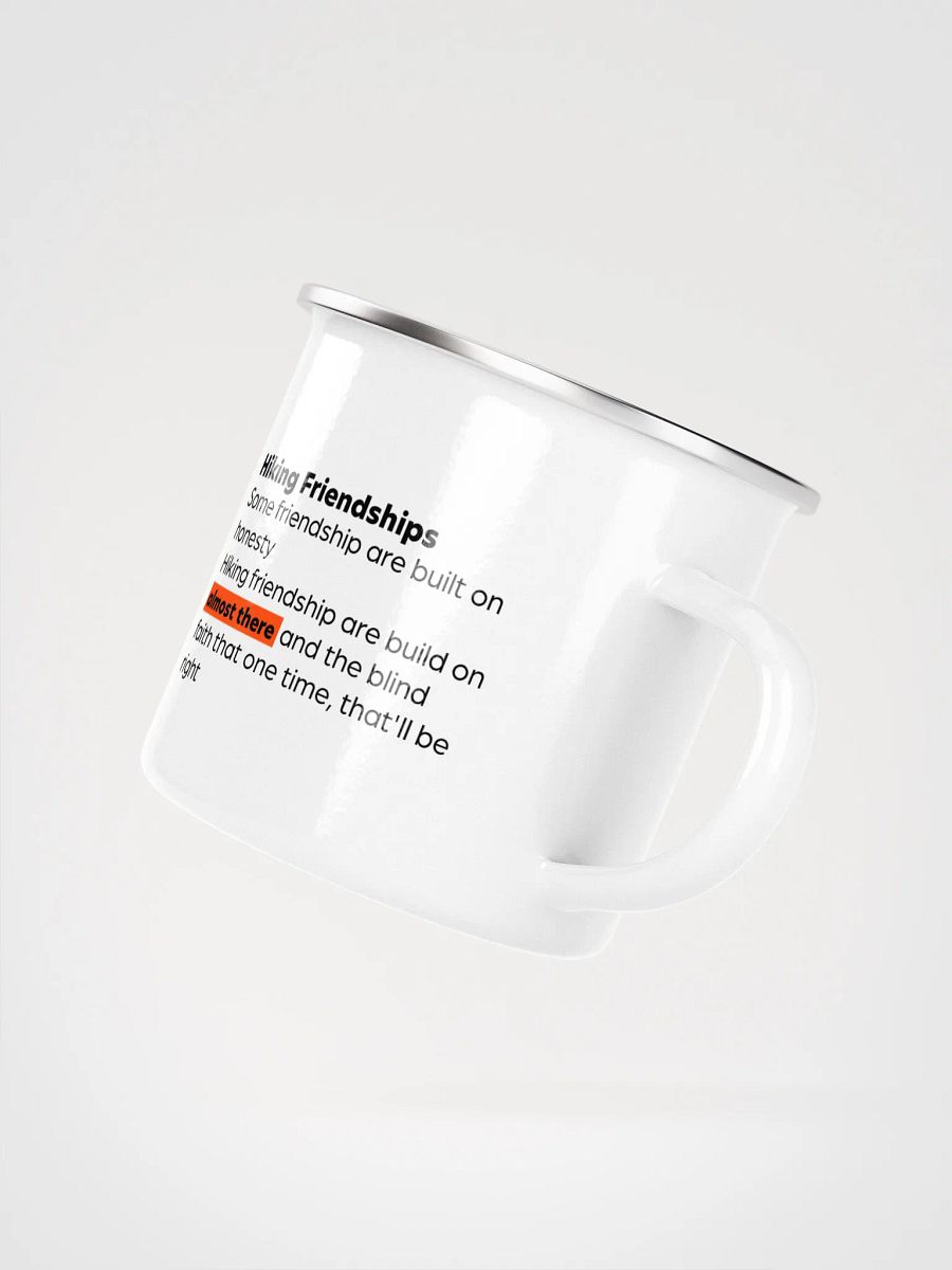 Hiking Friendships - Enamel Mug product image (3)