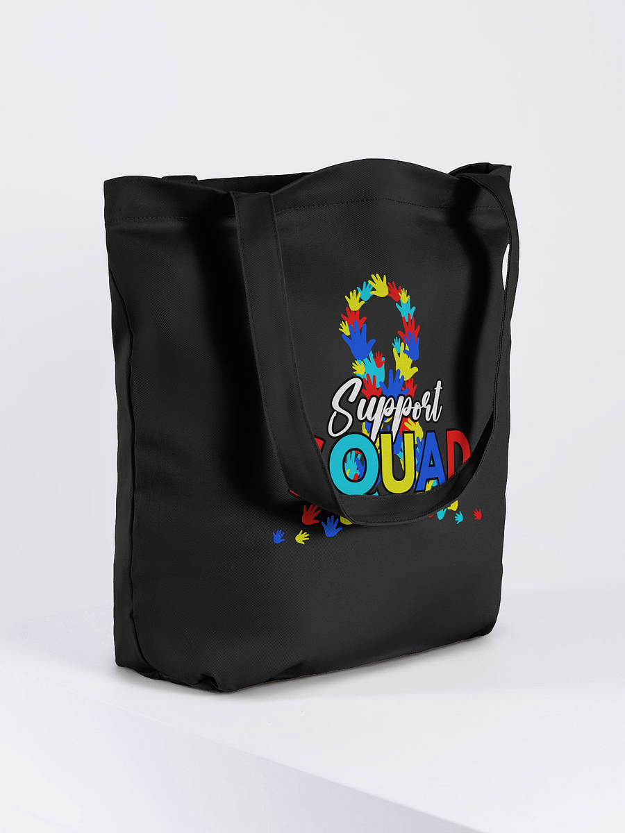 Colorful Handprint Support Squad Tote Bag product image (7)