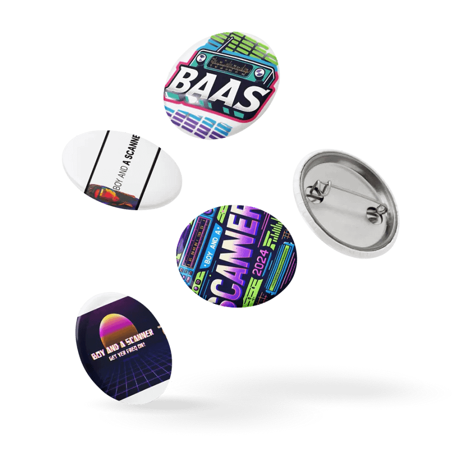FreqFanatic 5-Pack Pin Set product image (6)