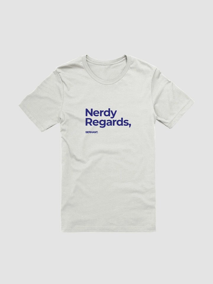 S. Nerdy Regards Grey T-Shirt product image (1)