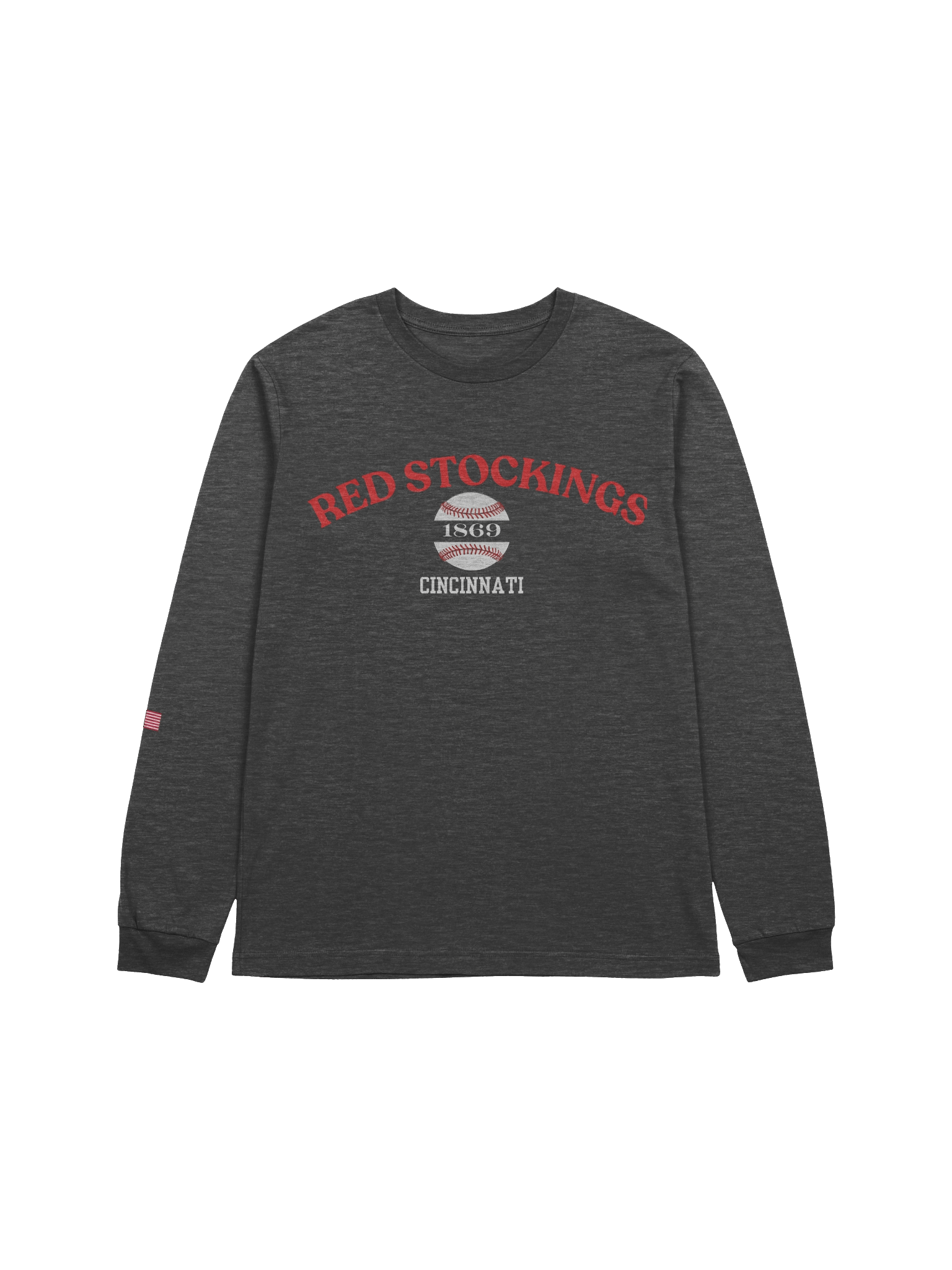 Vintage Cincinnati Baseball Long Sleeve Tee product image (8)