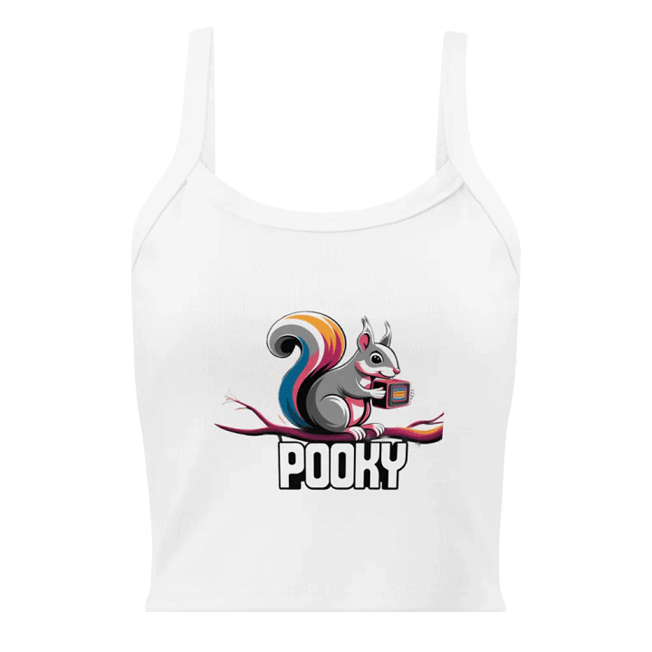Swirling Tail Squirrel Women's Tank Top product image (1)