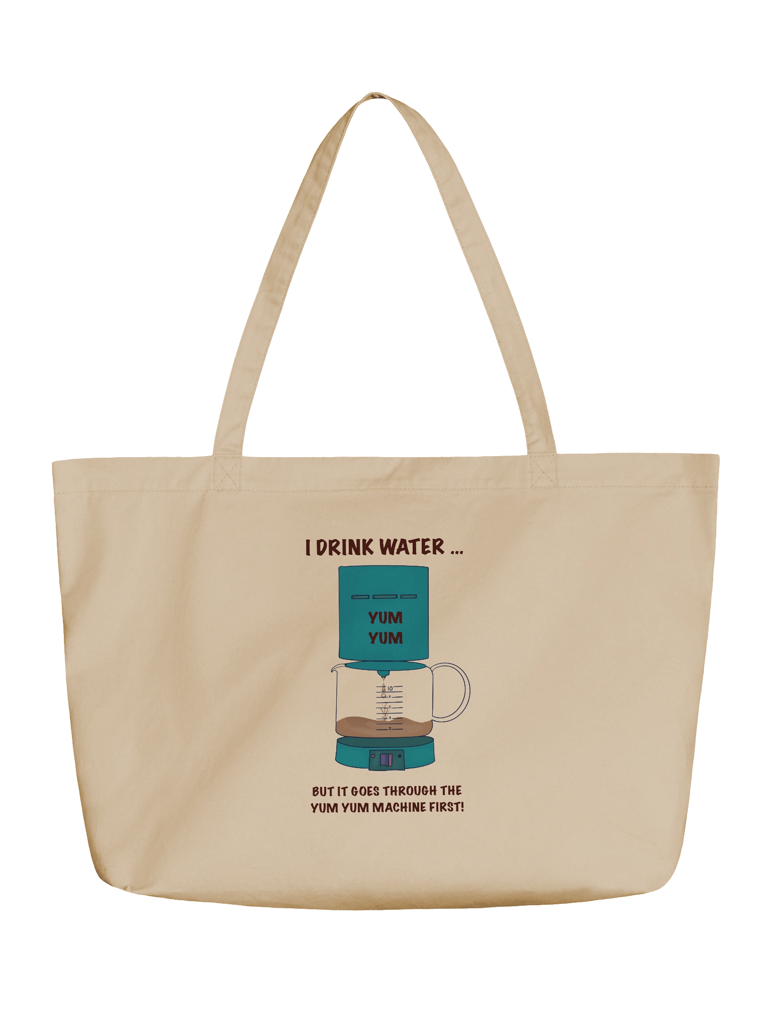 YUM YUM Coffee Maker Switch Tote Bag product image (1)