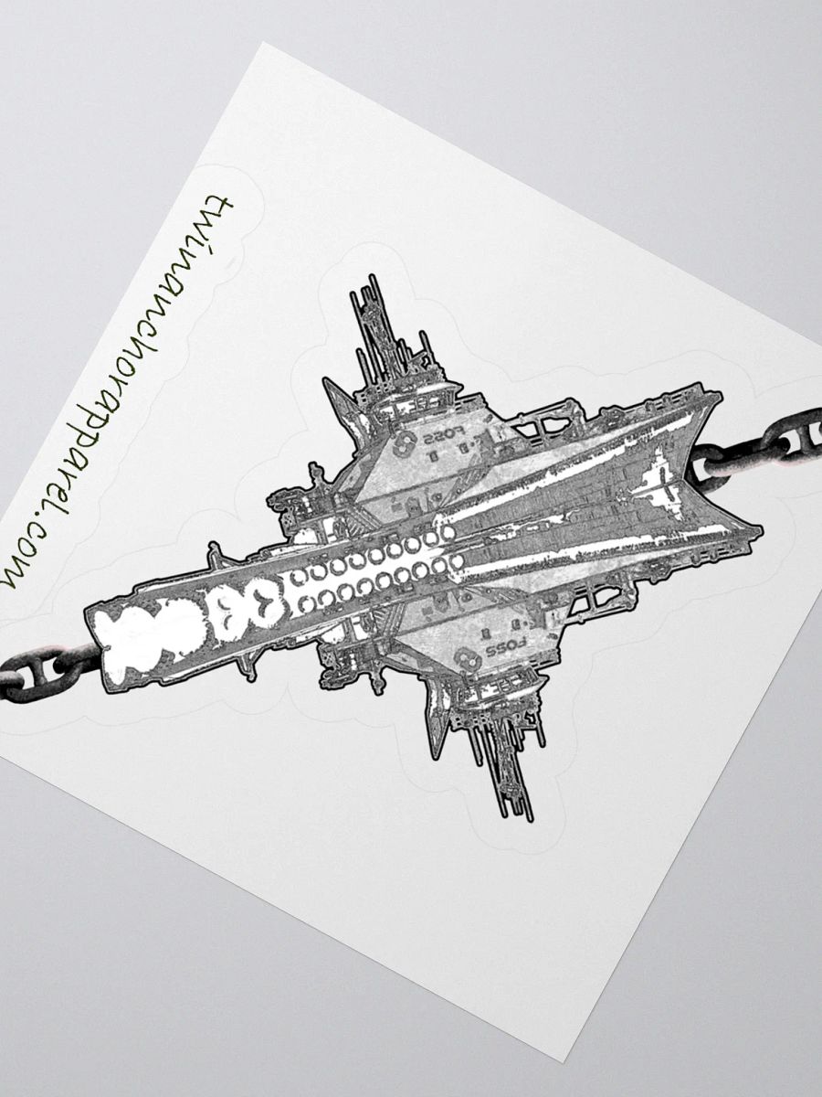 Foss double tug Sketch Kiss Cut Stickers product image (5)