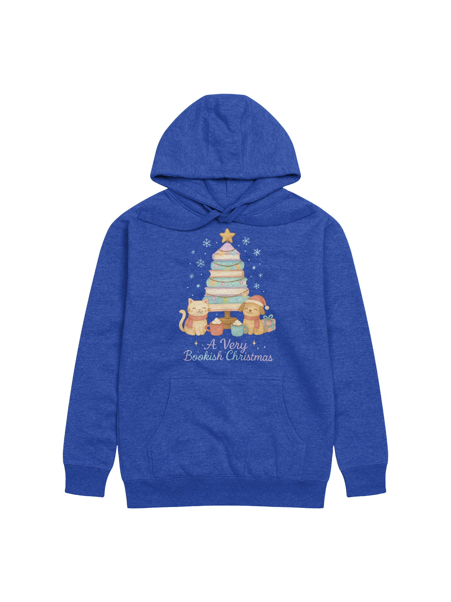Book Tree Christmas Hoodie | A Very Bookish Christmas product image (13)